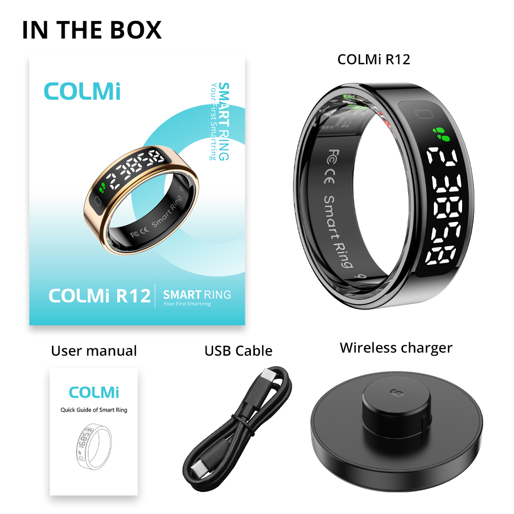 Colmi R12 Digital Ring: Smart Technology Meets Elegance